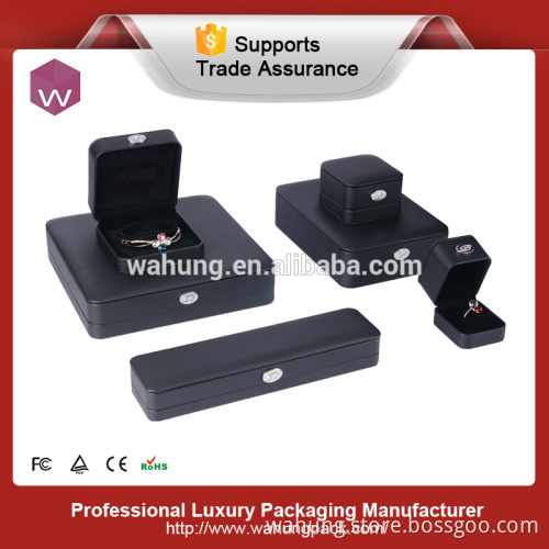 wholesale PU leather packaging box for jewelry